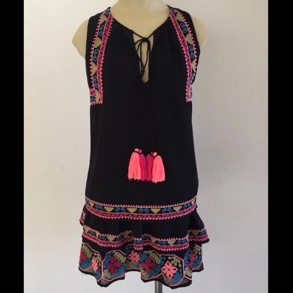 Gianni Bini Dresses & Skirts - ✨SALE ☀️Beautiful Gianni Bini Boho Mini Dress✨💃🏽